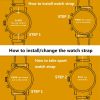 Smart Watch; Heart Rate Blood Pressure Sleep Monitor Smart Watch