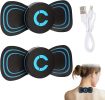 LUNLUN Cervical Spine Massager; Mini Cervical Massager; 6 Modes Adjustable Massager; Portable Neck and Back Massager; Relieve Pressure of Neck Shoulde