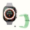 DaTeoy ZD8 Ultra Smart Watch Series 8 49mm Titanium Alloy Body 2.0&quot; Retina Screen BT Call NFC ECG IP68 Waterproof Smartwatch Men