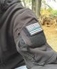 Tactical USA Flag Patch with Detachable Backing