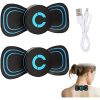 LUNLUN Cervical Spine Massager; Mini Cervical Massager; 6 Modes Adjustable Massager; Portable Neck and Back Massager; Relieve Pressure of Neck Shoulde