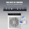 VEVOR Evaporative Air Cooler, Oscillating Swamp Cooler with Adjustable 3 Speeds, Portable Air Cooler for Indoor/Outdoor Use