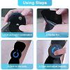 LUNLUN Cervical Spine Massager; Mini Cervical Massager; 6 Modes Adjustable Massager; Portable Neck and Back Massager; Relieve Pressure of Neck Shoulde