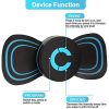 LUNLUN Cervical Spine Massager; Mini Cervical Massager; 6 Modes Adjustable Massager; Portable Neck and Back Massager; Relieve Pressure of Neck Shoulde